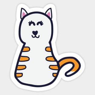 Cute Cat Sticker